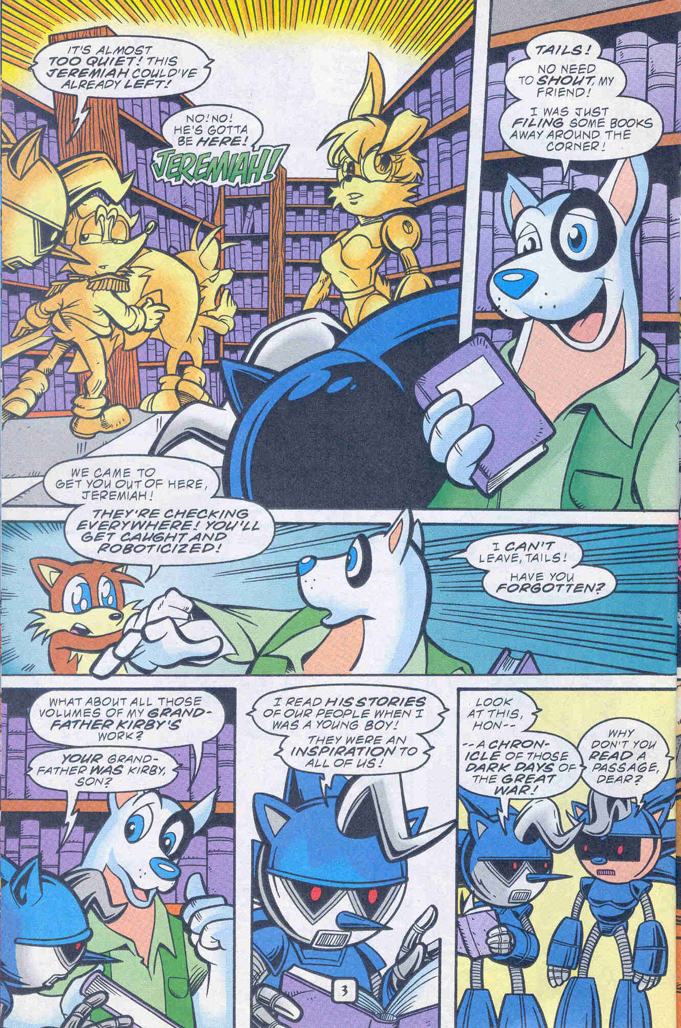 Sonic - Archie Adventure Series November 1999 Page 19